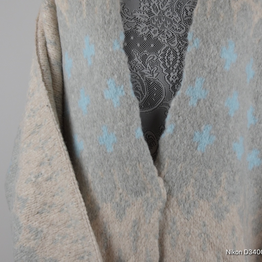 Free People Winter Sky Wonderland Cardigan Sweater - Picture 14 of 15